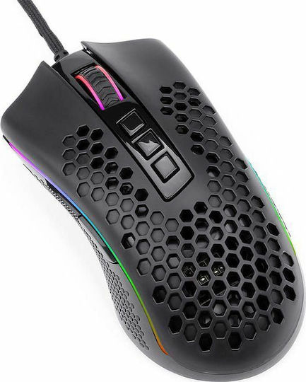 Redragon M988 RGB Storm Elite Gaming Ποντίκι 16000 DPI Μαύρο