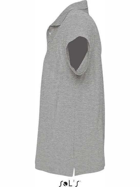 Sol's Summer Ii Men's Short Sleeve Promotional T-Shirt Grey Melange
