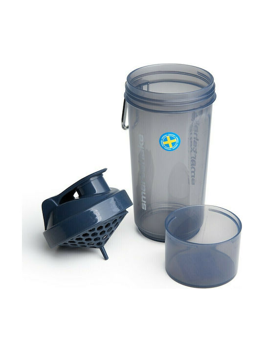 SmartShake Slim Shaker Πρωτεΐνης 500ml Πλαστικό Γκρι