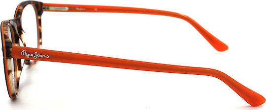 Pepe Jeans Knox Men's Acetate Prescription Eyeglass Frames Brown PJ3282 C4