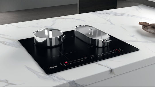 Whirlpool Induction Cooktop Autonomous with Child Lock Function 59x51εκ.
