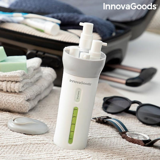 InnovaGoods ForDrops White Plastic Travel Bottle 40ml with Case