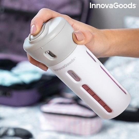 InnovaGoods ForDrops White Plastic Travel Bottle 40ml with Case
