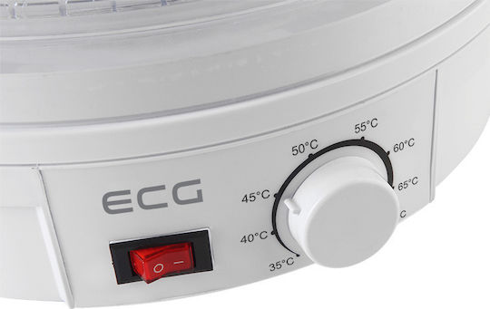 ECG SO 375 Lebensmittel-Dehydrator mit 5 Regalen