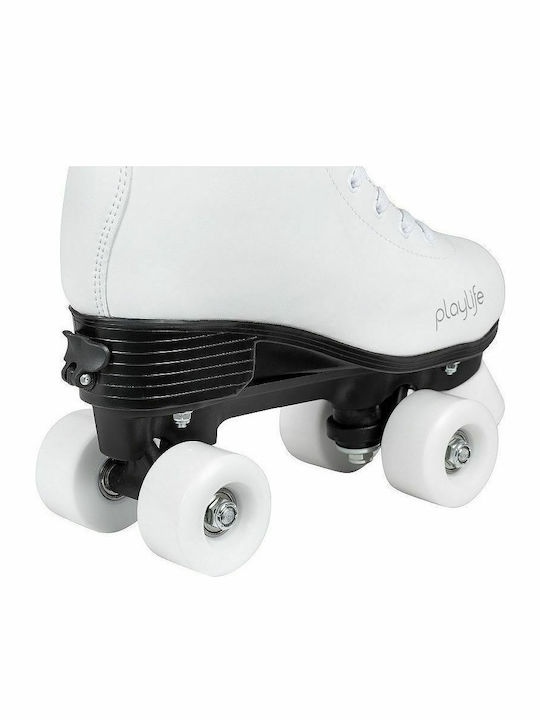 Powerslide Classic 19. Quad Αυξομειούμενα Rollers Λευκά Ενηλίκων/Παιδικά