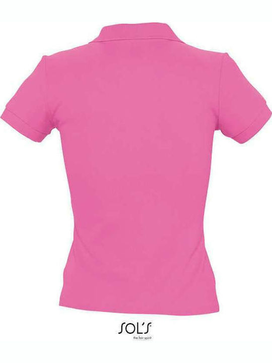 Sol's People Women's Short Sleeve Promotional Blouse Orchid Pink