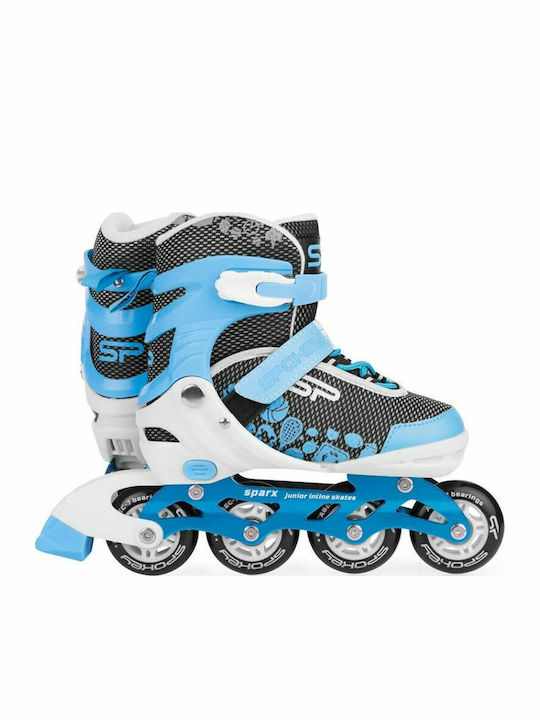 Spokey Sparx Inline Αυξομειούμενα Rollers Τιρκουάζ Παιδικά