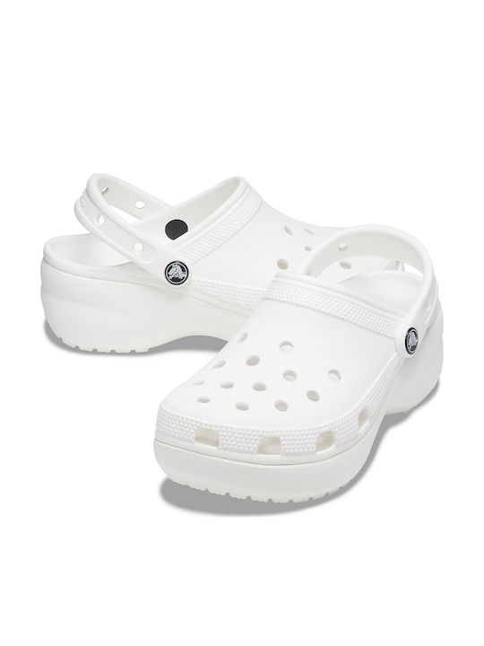 Crocs Classic Crush Anatomic Clogs White