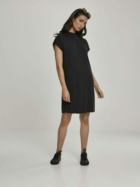 Rochii De Vară Pentru Femei Mini Tricou Rochie Neagră