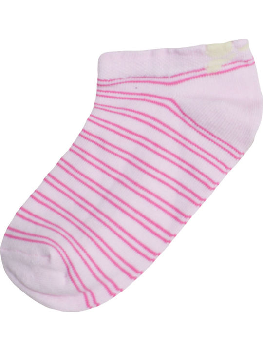 Energiers Kids' Ankle Socks Pink 3 Pairs