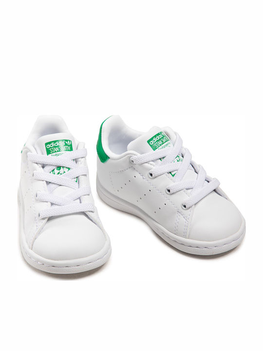 Stan Smith STAN SMITH EL I Детски маратонки Low Облачно Бяло / Зелено