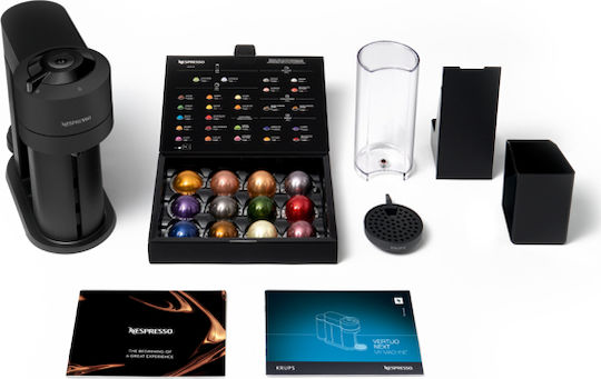 Krups Next Pod Coffee Machine Vertuo Matt Black