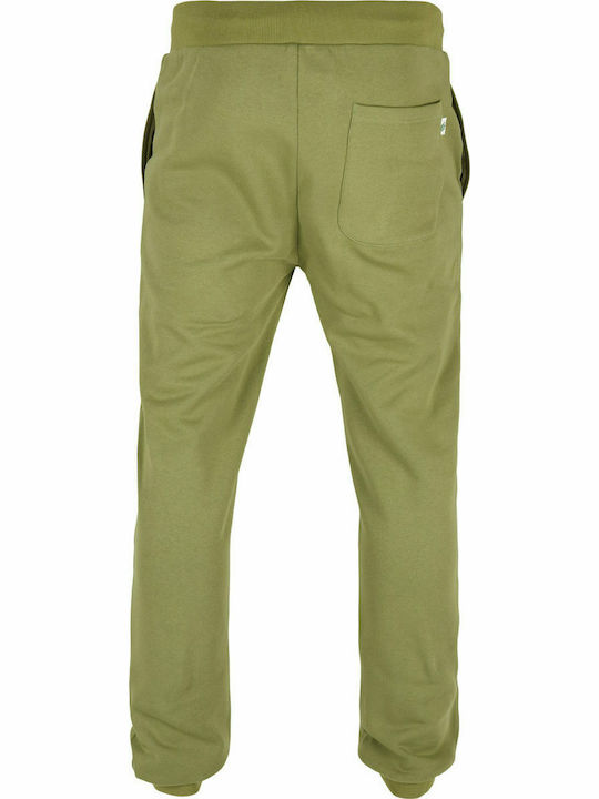 Urban Classics Men's Sweatpants with Rubber New Olive