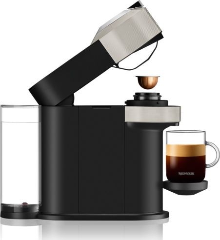 Krups Next Pod Coffee Machine Vertuo Light Grey