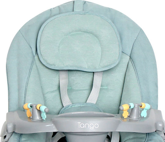 Lorelli Electric Baby Relax Swing Tango with Music and Vibration Cool Grey Stars for Child up to 12kg