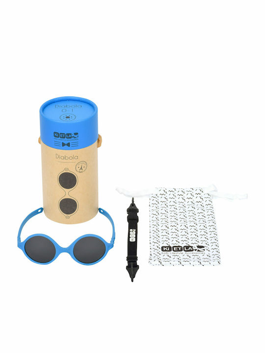 KiETLA Diabola Unbreakable Baby Sunglasses Peacock Green for 0-1 Year