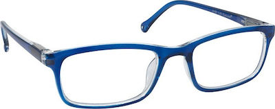 Eyelead E167 Reading Glasses +3.50 in Blue color E167 Ε 167