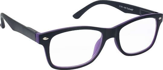 Eyelead E193 Reading Glasses +3.00 in Black color Ε 193