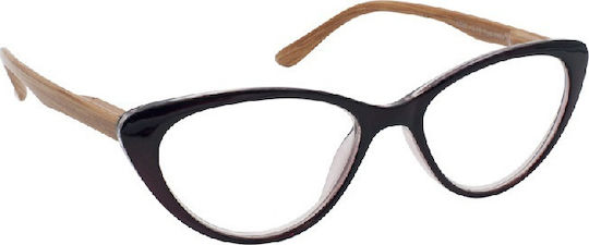 Eyelead E206 Women's Reading Glasses +1.00 in Burgundy color Ε 206