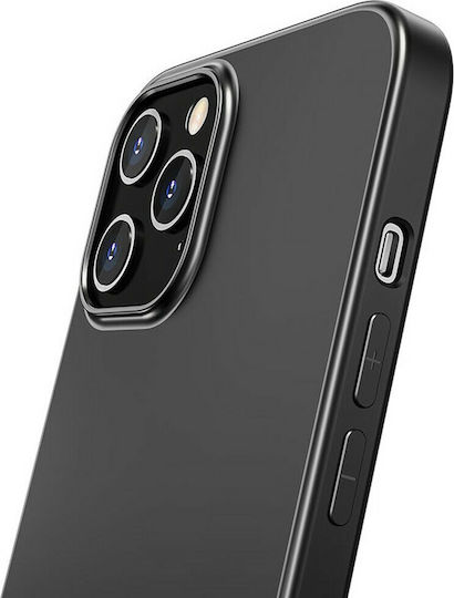 Hoco Fascination Back Cover Silicone Black (iPhone 12 mini)