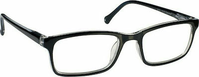 Eyelead E151 Herren Lesebrille +3.00 Black E151 E 151