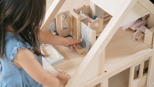 Plan Toys Bathroom - Orchard Furniture for Dollhouse
