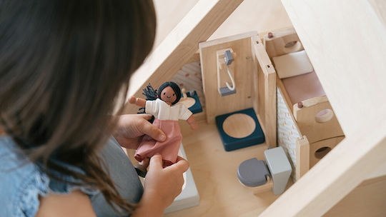 Plan Toys Bathroom - Orchard Furniture for Dollhouse