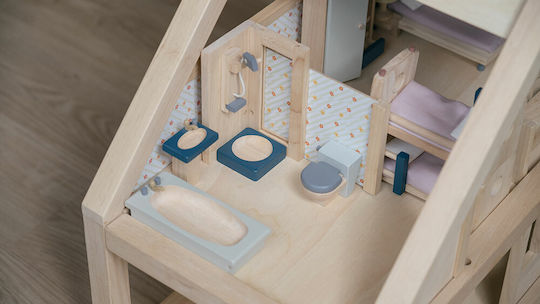 Plan Toys Bathroom - Orchard Furniture for Dollhouse