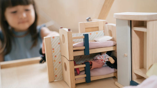 Plan Toys Παιδικό Δωμάτιο – Orchard Έπιπλα για Κουκλόσπιτο