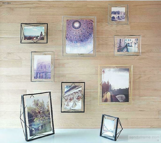 Umbra Prisma Gd Wall-mounted Metal Photo Frame with Gold Frame