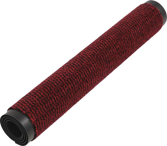 vidaXL Fußmatten Sisal mit rutschfester Unterlage Red 40x60cm 2Stück