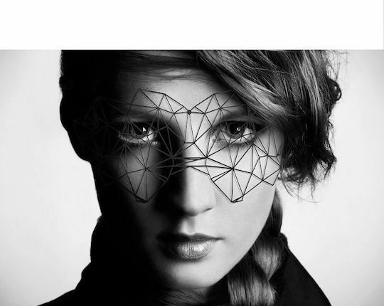 Bijoux Indiscrets Kristine Mask BDSM Μάσκα σε Μαύρο Χρώμα