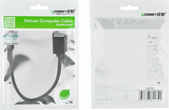 Ugreen Converter micro HDMI male to HDMI female 1pcs 20134