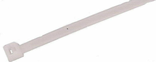 SAS Cable Ties Plastic 300mm x 7.6mm in White Colour (100 pcs)