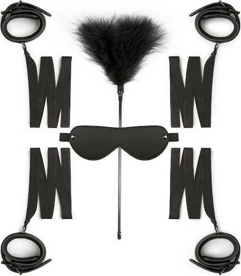 Easytoys Beginners Bondage Fantasy Kit BDSM Kit σε Μαύρο Χρώμα