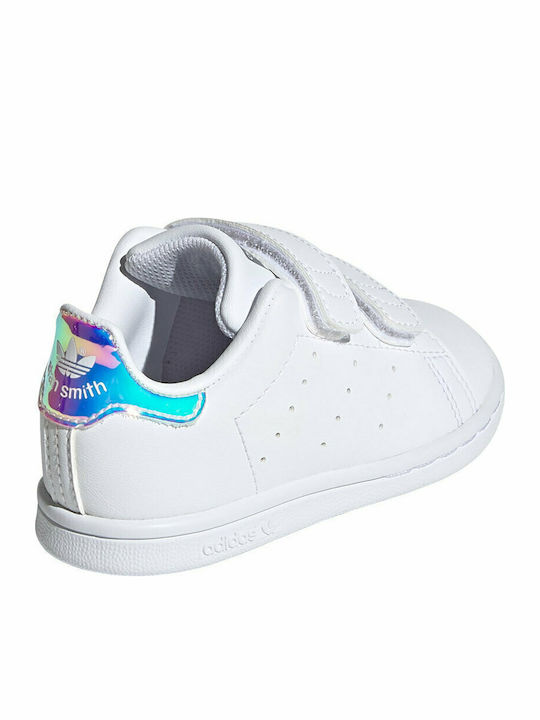 Stan Smith Stan Smith CF I Kids Sneakers with Scratch Cloud White / Silver Metallic