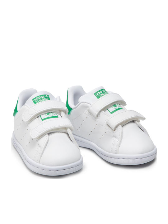 Stan Smith STAN SMITH Детски маратонки Low Облачно Бяло / Зелено