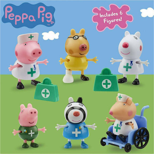 Giochi Preziosi Σετ Γιατροί Peppa Pig για 3+ Ετών 5εκ.