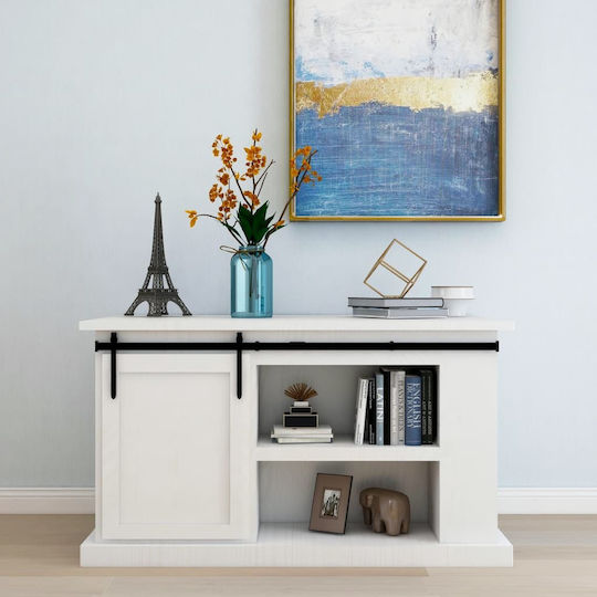 vidaXL Μηχανισμός Επαναφοράς για Πόρτες έως 122cm και 20kg Μαύρος