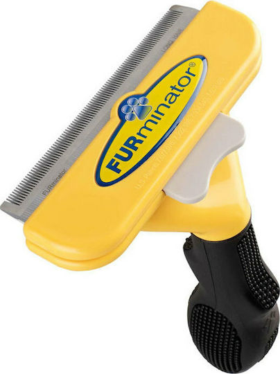 FURminator Tool Comb Large for Long-Haired Dogs with Razor for Hair Removal