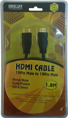 Lancom HDMI 2.0 Cable HDMI male - HDMI male 1.8m Black