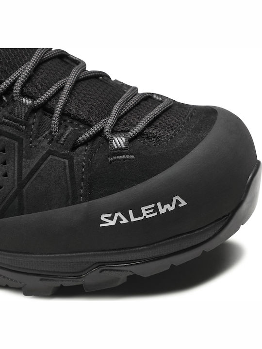 Salewa ALP Trainer 2 Mid GTX Men's Hiking Boots Waterproof With Gore-Tex Membrane Black