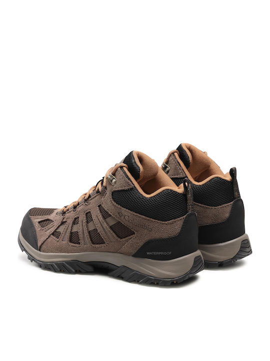 Columbia Redmond III Mid Ανδρικά Ορειβατικά Μποτάκια Αδιάβροχα Cordovan / Elk