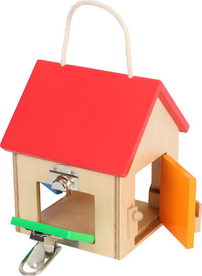 Small Foot Μικρό Σπίτι με Κλειδαριές από Ξύλο για 36+ Μηνών
