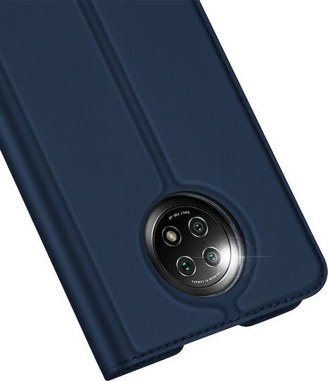 Dux Ducis Skin Pro Book Synthetic Leather Blue (Redmi Note 9T)