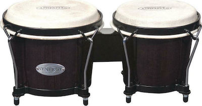 Toca Percussion Bongos Synergy Series Bongo Set Tobacco