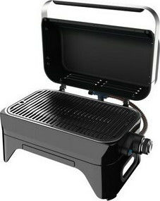 Campingaz Attitude 2 Go CV Gasgrill Gusseisen Rost 48cmx26cmcm mit 1 cm 2.4kW Schwarz
