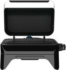 Campingaz Attitude 2 Go CV Gasgrill Gusseisen Rost 48cmx26cmcm mit 1 cm 2.4kW Schwarz