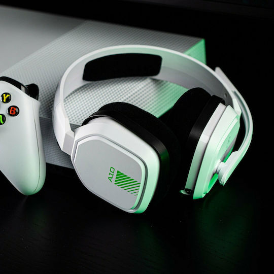 Astro A10 Over Ear Gaming Headset cu conexiune 2x3,5mm / 3,5mm Alb