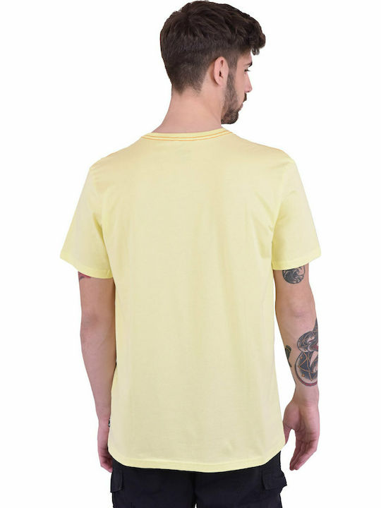 Billabong Men's Short Sleeve T-shirt Yellow